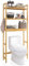 SMIBUY Toilettenregal, WC Regal aus Bambus, 3-stöckiges Verstellbar Waschmaschinenregal, Badezimmerregal, platzsparend, einfache Montage, Natur