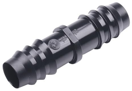 Gardena Verbinder unterirdisches Tropfrohr - Inhalt: 3 Stück (05391-20), Schwarz