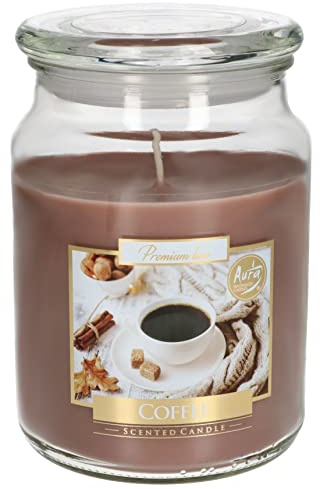 KOTARBAU® Duftkerze Duft Groß im Glas mit Deckel Coffee Geschenkidee Aromatherapie Dekorations-Kerzen Brenndauer bis zu 100 Stunden