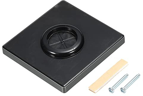 sourcing map Pannello da parete decorativo in acrilico con passacavo in gomma da 1,2 pollici per cavi a bassa tensione