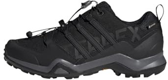 adidas Herren Terrex Swift R2 Gore-TEX Hiking Shoes Wanderschuhe, Core Black/Core Black/Grey Five, 44 2/3 EU