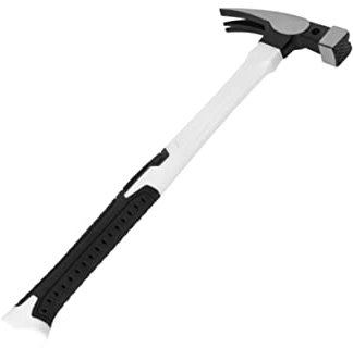 HOMSFOU Martello Antiscivolo Per Carpenteria Martello Carbonio Con Manico Ergonomico Per Riparazioni Domestiche e Lavori Di Falegnameria