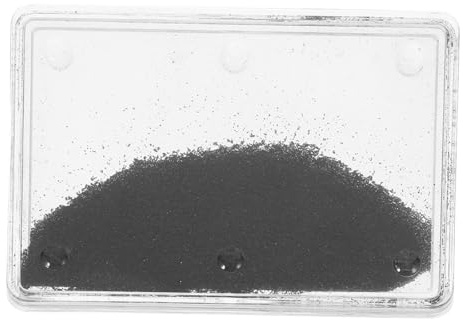 BUGUUYO Eisenpulver Späne Magnetfeld Demonstrator Groß aus Robustem Metall für Magnetismus Experimente in Schule und Labor