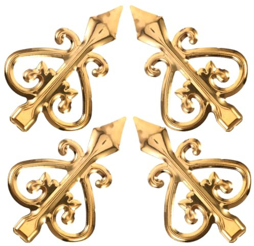 Homoyoyo 4pezzi Terminali Per Recinzioni in Alluminio Cappucci Per Recinzioni Terminali Ricambio Per Cancelli in Metallo