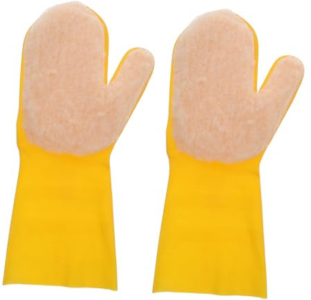 TOYANDONA 2pcs Pool Gloves Household Cleaning Mitts Manual Scrubbing Tools for Swimming Pools Hot Tubs Spa Use