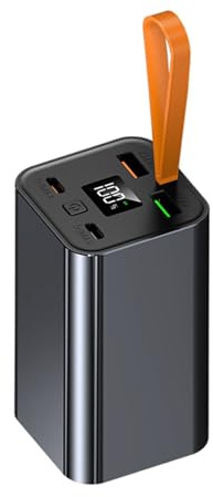 Qsvbeeqj Powerbank da 20000 mAh, con 22 5 W, ricarica rapida, USB C, porta di uscita e porta d'ingresso, indicatori LED per telefono ricarica rapida, power bank