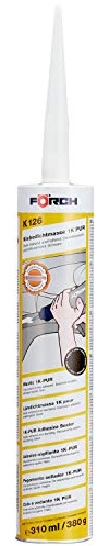 FÖRCH 1K-PUR Klebe Dichtmasse K126 Spoilerkleber Karosseriekleber SCHWARZ 310ml