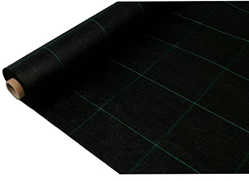 Fun&Go Malla Antihierba Negra 1X25M Anti-maleza, Multicolor, único