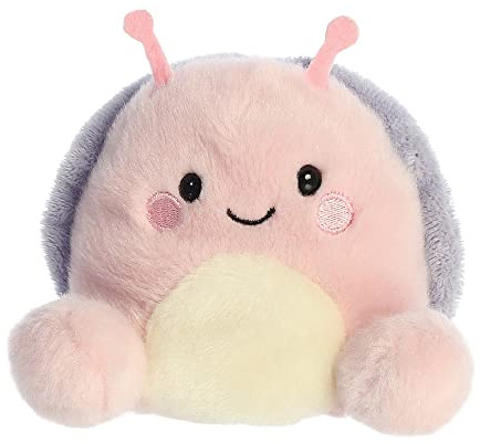 Aurora, 33677, Palm Pals Shelby Snail, 5In, Soft Toy, Pink