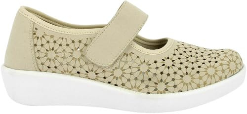 DOCTOR CUTILLAS |Zapatos Doctor Cutillas para mujer 38470 zapatilla abierta para señora con cierre de velcro