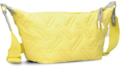 Zwei Damen Puffer Umhängetasche Cleo CL60 gesteppte Handtasche, quilted Bag, ultraleicht, wasserabweisend, robust, moderne Damen Stepp-Tasche