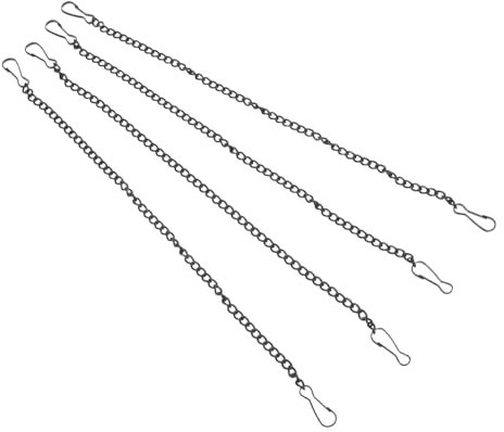 OKUMEYR 4stücke Hängekorbkette Mit Haken Für Pflanzen Vogelhäuschen Laternen Und Dekorative Innen Und Außendekoration