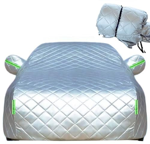 Hagelschutzplane Auto für 𝖵𝖶 Polo 6 Autoabdeckung Outdoor Abdeckung Winter Outdoor Vollgarage Autoplanen Ganzjähriger Schutz gegen Hagel,Schnee und UV-Strahlen