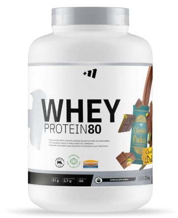 MASmusculo - Whey Protein 80-2 Kg - Chocolate Dubai - Proteína Suero de Leche - Proteina Whey - Con Lacprodan de Arla y Proteína Suero de Leche - Ayuda a Aumentar Masa Muscular
