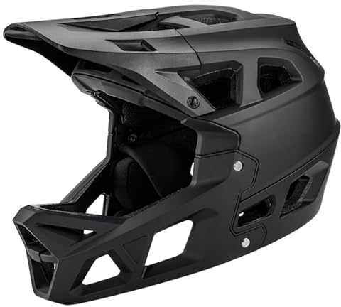 CKryzillix Casco Bicicleta Adulto Ajustable Casco Integral for Bicicleta de montaña, for Adultos, for Carreras Descenso, MTB, for Hombre y Mujer, con Visera 31 Orificios ventilación