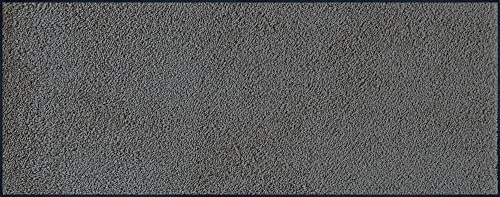 Wash+Dry Fußmatte Smokey Mount 75x190cm, innen und außen, waschbar, grau