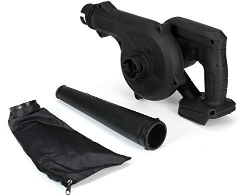 YMYGCC Soffiatore Cleaner Computer Aria Ventilatore Elettrico Polvere Blowing Polvere Computer collettore di polveri Air Blower Blower 220V for Makita 18V Batteria 79 (Color : Black)