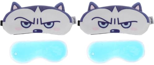 NUOBESTY 2 Pz Luce Mal di Testa Regalo Freddo Uomini Ombra Seno Seno Gel Blocco Bel Letto Campeggio Gonfio Emicrania Confortevole Allergia Ghiaccio Zero Copertura Casa