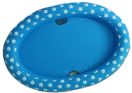 POPETPOP 1 Stk Spielzeug Für Große Hunde Hundeschwimmer Für Den Pool Langlebiges Hundepoolspielzeug Hund Schwimmt Für Pool Aufblasbares Schwimmbecken Haustier Schwebendes Bett Falten