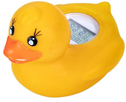 Baby Bath Thermometer, Electric Floating Safety Rubber Duck Thermometer, Baby Thermometer for Infants