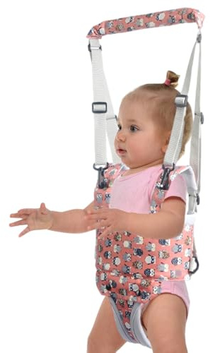 Cinturón infantil para caminar | Cinturón auxiliar ajustable de mano para andador de niños pequeños | Andador portátil para niños, ayuda para aprender a caminar, ayuda para niños y niñas de 6