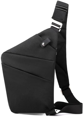BIRDDIE Sacoche Bandoulière Homme Femme Sac Bandouliere