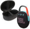 JBL Clip 5 Bluetooth Speaker and divvi! Protective Case - Black Orange