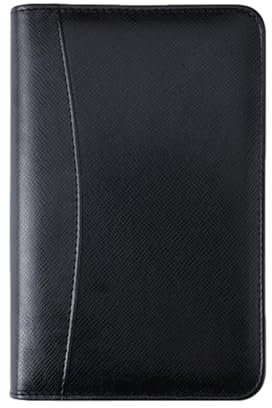 Notizbuch, 6, PU-Leder, Geldbinder, Organizer für Bargeld mit Taschenrechner, Geldbinder, Mehrzweck-Kassen-Budget-Binder für Zuhause, Geld sparen, Budgetplaner