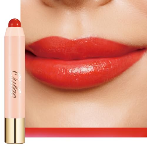 Oulac 2 in 1 Lippenstift und Rouge - Getönter Lippenbalsam, Feuchtigkeitsspendend & Pflegend, Lippenstifte & Rouge für Lippen und Wangen, Vegan, Bloom Bloom (03)