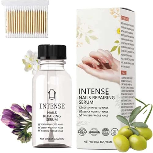 NailGro Sérum intense pour la croissance et le renforcement des ongles,sérum à l'huile fortifiante pour la croissance et la croissance des ongles,Renforcement de l'huile de cuticule des ongles (1 Pcs)