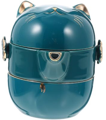 Garneck Outdoor Tea Set Green Portable Creative Tea Set Teapot for Camping Picnic Adorable Household Kettle