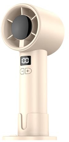 Ventilador de mano – Mini ventilador de bolsillo, enfriador de aire compacto | máquina de viento de viaje para senderismo, playa, excursión por la playa, PUSS – Oficina Parque Trip Gadget para mujeres