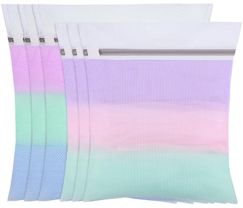 Dntorx 6 Stück Wäschenetz für Waschmaschine, Wäschesack (30x40cm/40x50cm) | Fein- Und Grobmaschige Wäschebeutel, Schützen Kleidung, Robust Reißverschluss, Wiederverwendbar, Waschbar & Trocknergeeignet