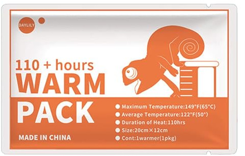 Body Heat Simulator Pack for Pets - Self-Heating Patch, Long Duration Warmer for Animal Care, Portable Heating Pack with Steady Warmth, Travel Accessory, Comfort Solution for Shipping and Transport