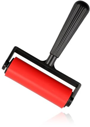 Gaomumu Red Diamond Painting Roller, Diamond Drawing Tool, Drum Roller Pressing Drill,Suitable for DIY Diamond Art, Oil Painting, Ink Printing, and Crafting Projects