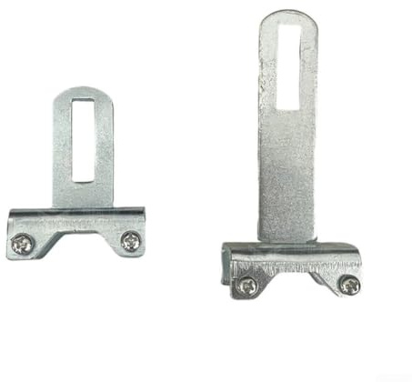 Soporte de interruptor de límite de acero ajustable para abridor de puerta corredera, soporte de sensor magnético compatible con sistemas de piñón y rack de 8 mm y 12 mm, kit de hardware de puerta