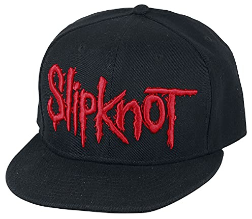 Slipknot Logo Unisex Cap schwarz Band-Merch, Bands, Geschenke, Horror