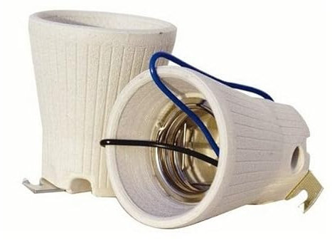 Douille céramique E 40 pour lampe hps et mh