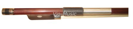 Brazilwood Cello Bow 3/4, Ebony Frog