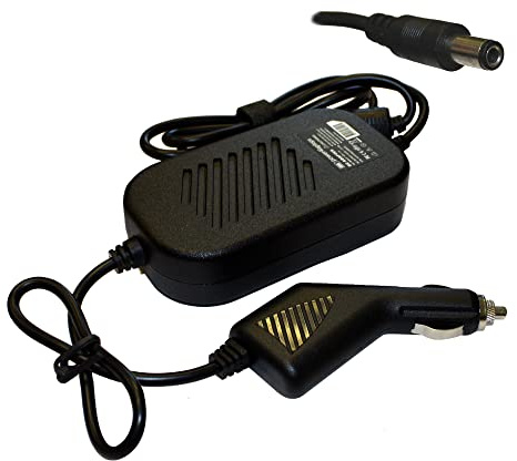 Power4Laptops DC Adapter Laptop Car Charger Compatible with Toshiba Satellite M115-S3104