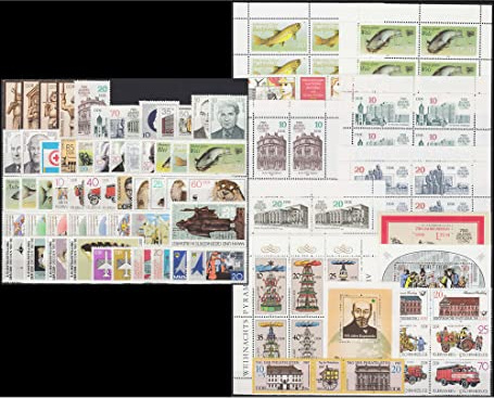 Goldhahn DDR Jahrgang 1987 postfrisch komplett Briefmarken für Sammler