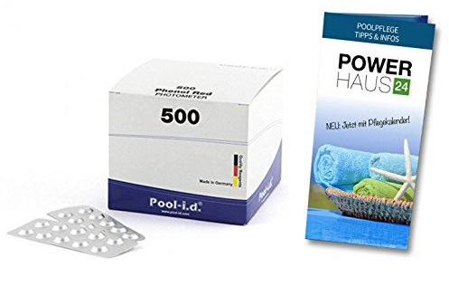 500 Phenol Red Tabletten für Photometer