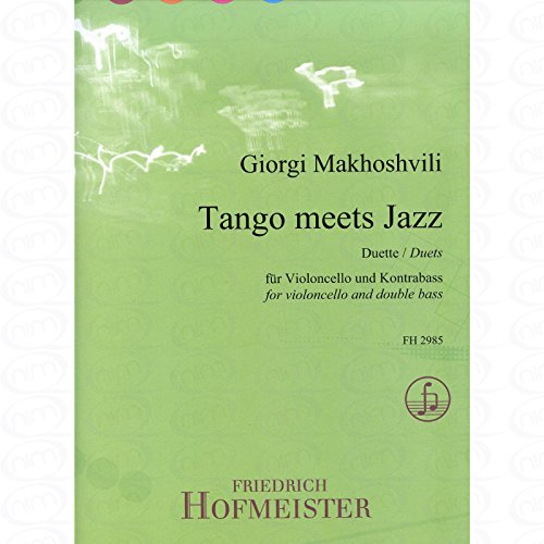 Tango meets Jazz - arrangiert für Violoncello - Kontrabass [Noten/Sheetmusic] Komponist : Makhoshvili Giorgi