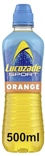Lucozade Sport Body Fuel - Orange 12x500ml| Isotonic sports drink, with Electrolytes and Vitamin B3 | Still | Bursting with Flavour - Packaging May Vary