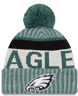 New Era NFL Sideline 2017 Bobble Mütze - Philadelphia Eagles