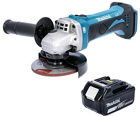 Makita DGA452Z 18v 115mm LXT Angle Grinder Body with 1 x 5Ah Battery