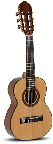 GEWA Konzertgitarre, klassische Gitarre Pro Arte GC 25 A - 1/4 Größe (ca. 4-7 Jahre) - Massive Fichtendecke - Boden/Zarge Mahagoni - Hannabach Saiten - goldfarbene Mechanik - Made in Europe