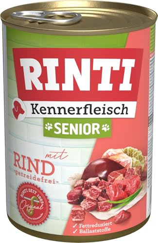 RINTI Kennerfleisch Senior Dose | Rind 12 x 400 g