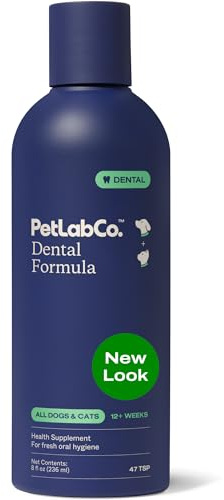 PetLab Co. Dental Formula for Dogs & Cats, Water Additive, 8 fl oz