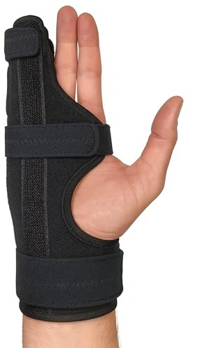 Metacarpal Finger Splint Hand Brace | Little Pinky Finger Splint For Boxer Fractures l Broken Ring or Hands Cast |Trigger Immobilizer Straightener l Ulnar Gutter Support | Boxer Brace | RIGHT S/M